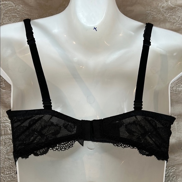 Victoria's Secret Black Lace Balconette Bra - Picture 5 of 7